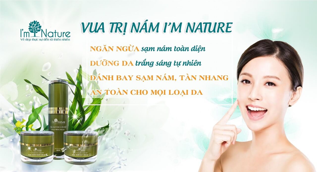 Bộ kem nám I'm Nature