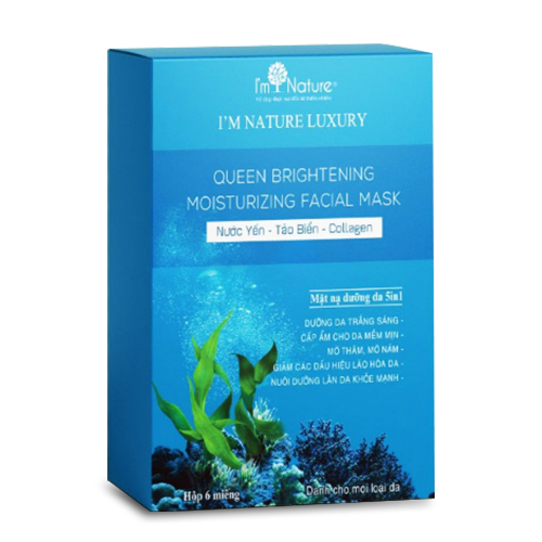 Mặt nạ yến tươi I'm Nature dưỡng da trắng sáng
