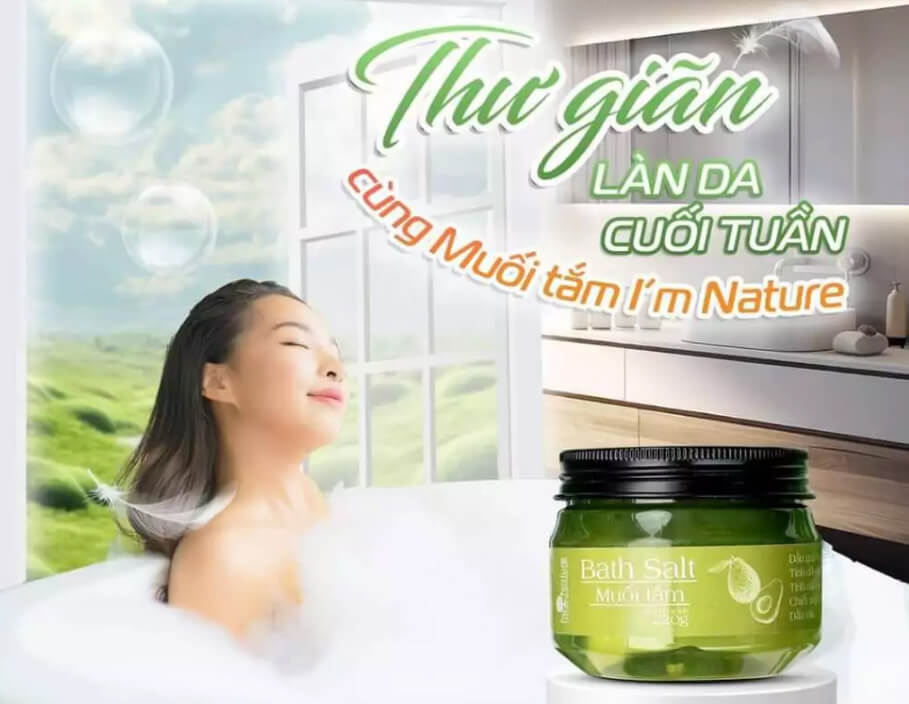 Muối tắm thảo mộc Bath Salt I'm Nature là sản phẩm gì?