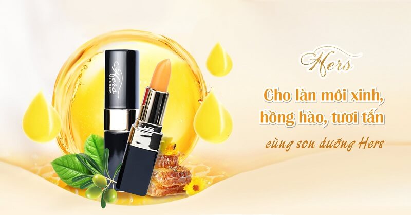 Son dưỡng môi hồng tự nhiên Hers I’m Nature
