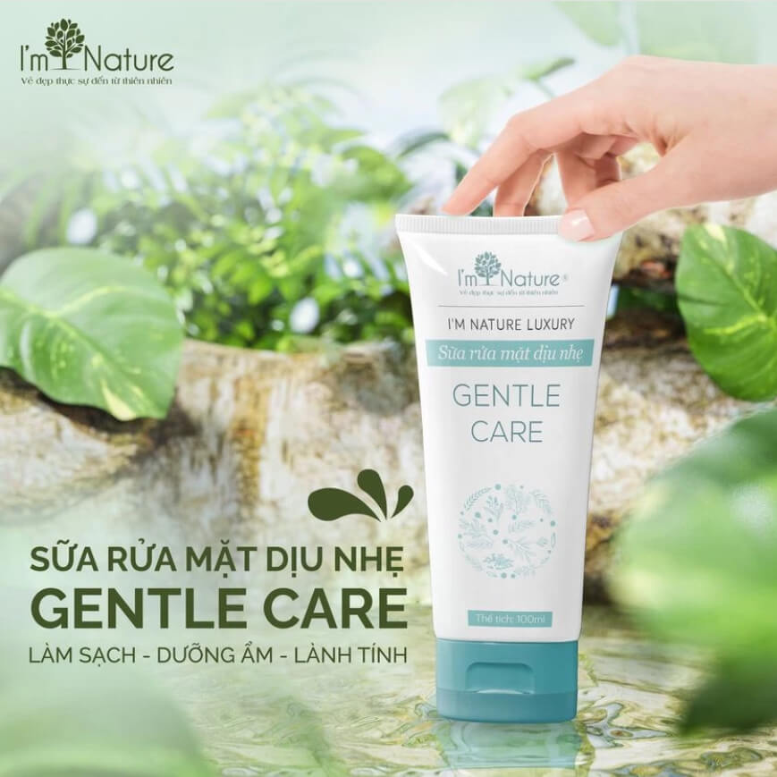 Hướng dẫn sử dụng Sữa rửa mặt Gentle Care I'm Nature để đạt hiệu quả tốt nhất