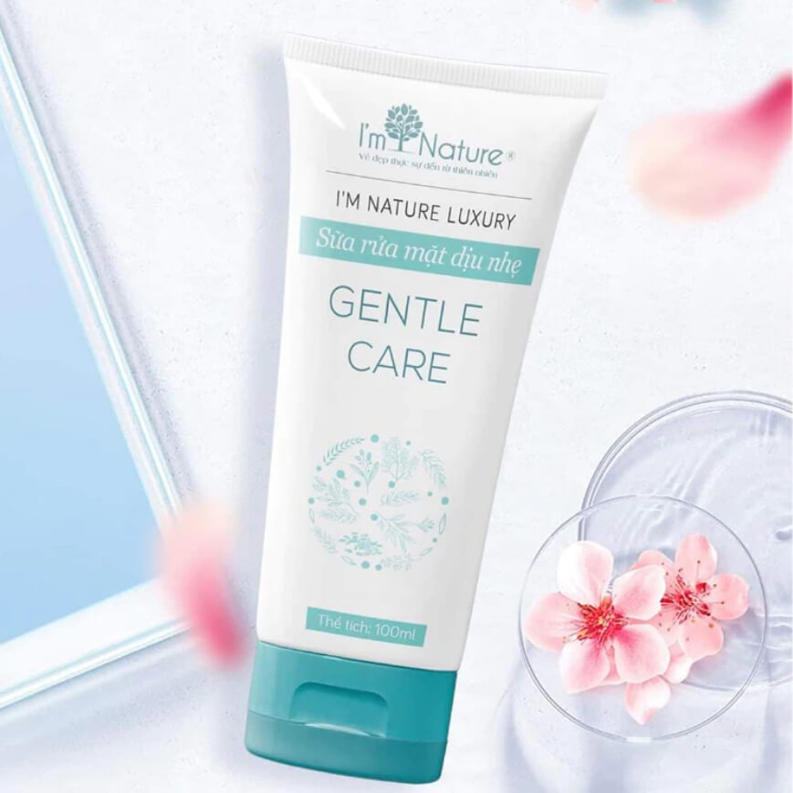 Công dụng của Sữa rửa mặt Gentle Care I'm Nature