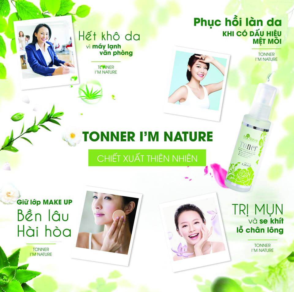 Hướng dẫn sử dụng Toner I'm Nature để đạt hiệu quả tốt nhất