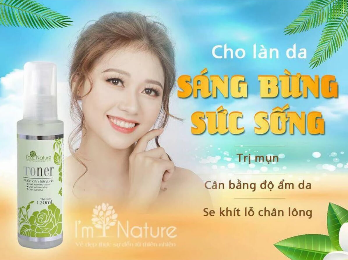 Công dụng của Toner I'm Nature