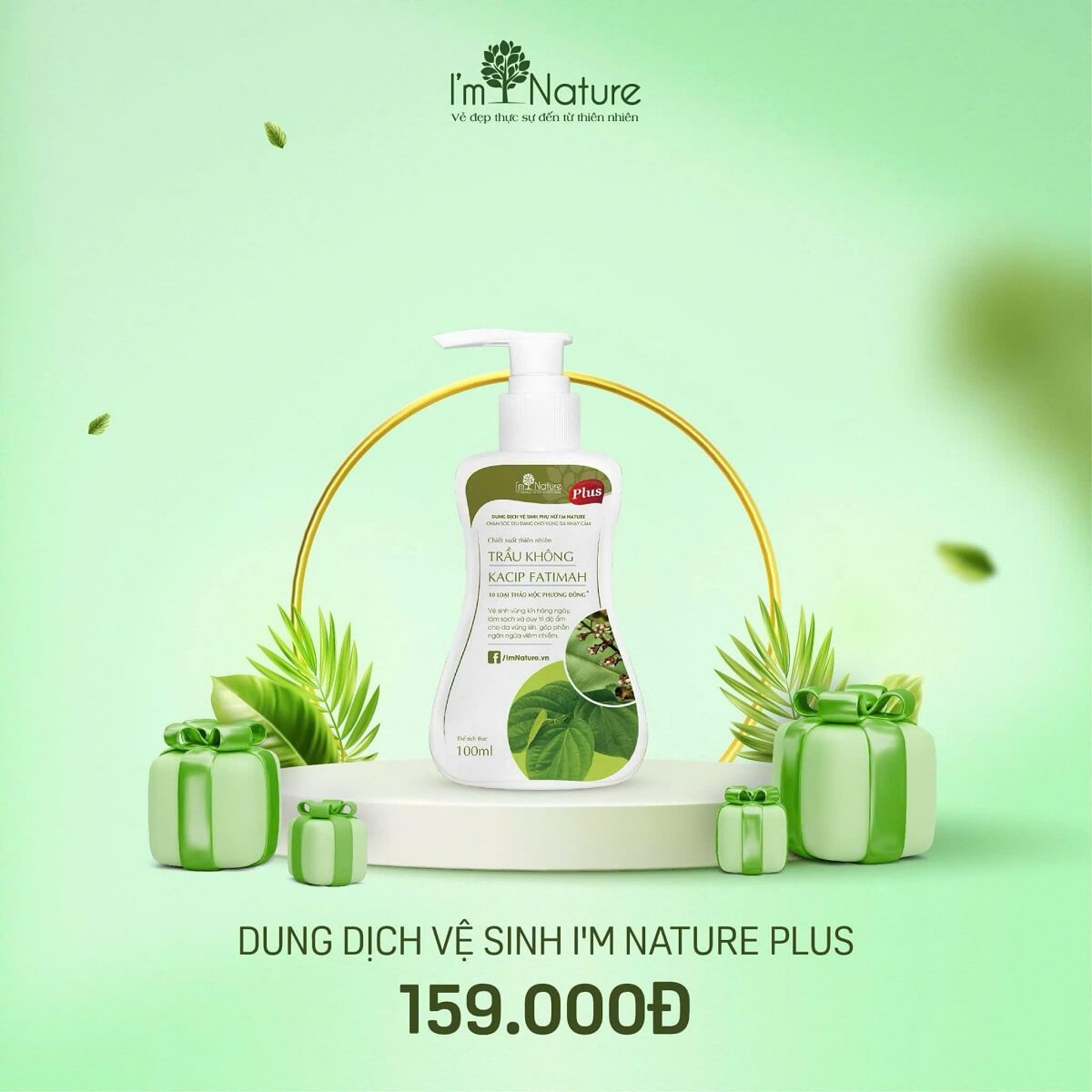 Đối tượng sử dụng Dung dịch vệ sinh lá trầu không I’m Nature Plus